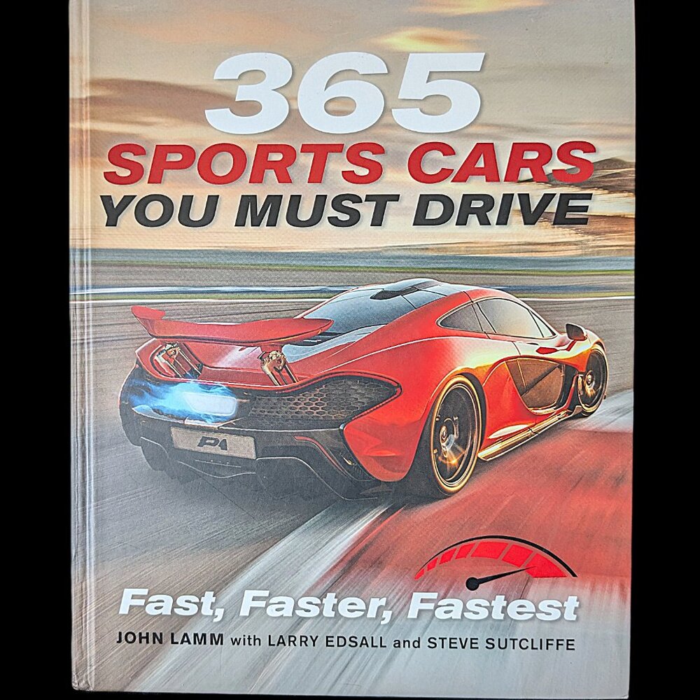 Sports Cars Hardbound Book ©2022 320-Page Full Color EUC*